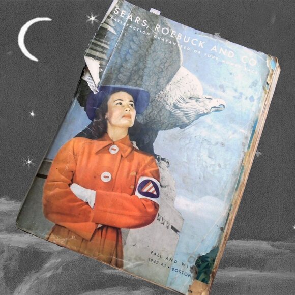 SEARS 1942.43.秋冬カタログ Vintage Sears Catalog 1942-43 Fall Winter WAR ERA